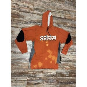 Vintage 1980's Van Grack X Adidas Street Ball Basketball Hoodie Size 3/4XL RARE